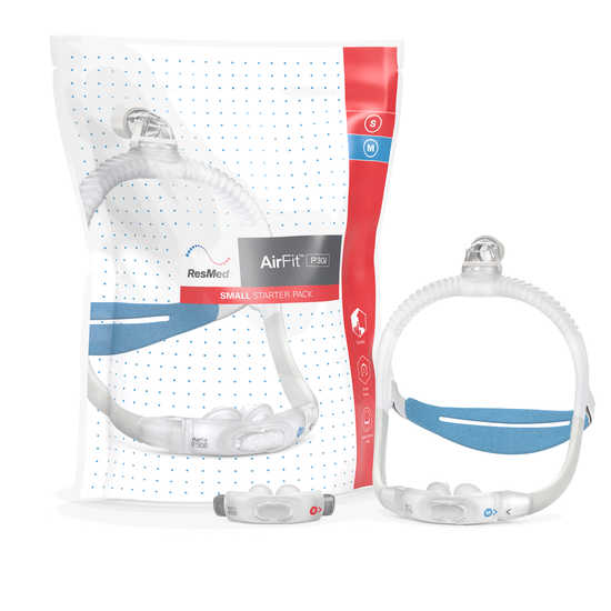 Maschera CPAP nasale con cuscinetti ResMed AirFit P30i