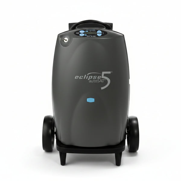 Eclipse™ 5 con caddy, concentratore di ossigeno