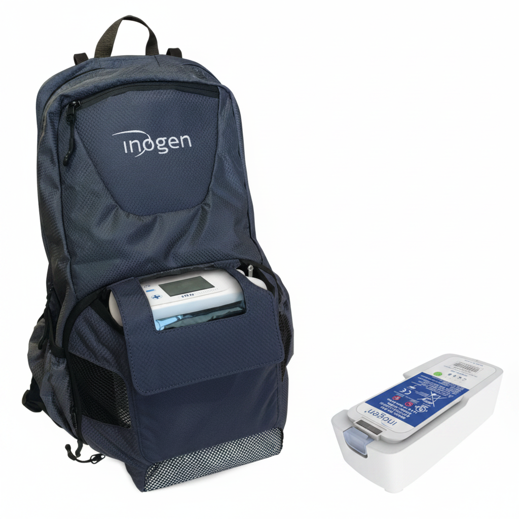Inogen Travel Pack – Rove 6 Backpack + Extended Battery