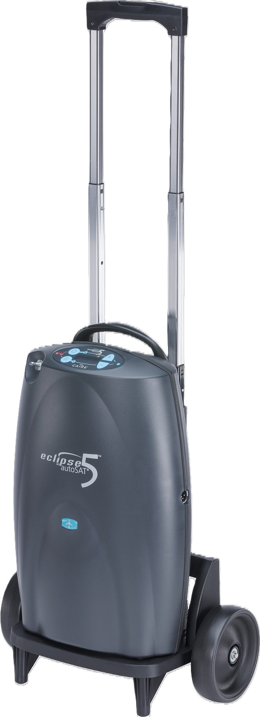 Eclipse™ 5 con caddy, concentratore di ossigeno