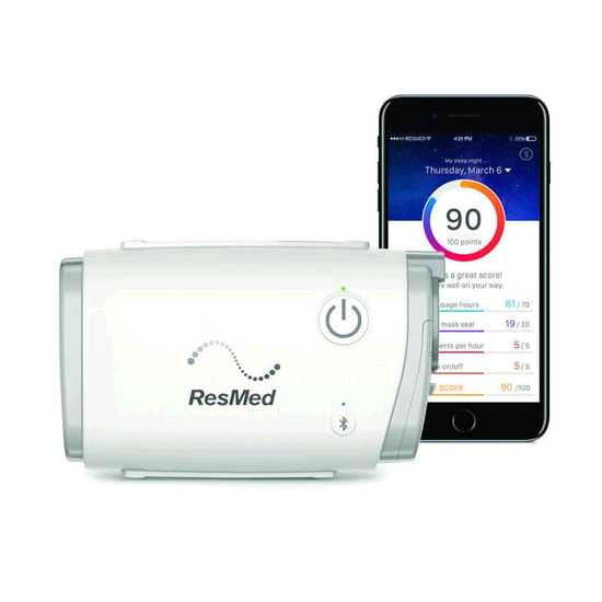 ResMed AirMini™ | CPAP automatique pour les voyages et les déplacements professionnels